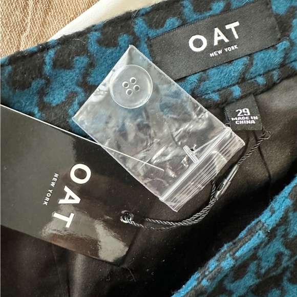 Oat Houndstooth Mini Skirt - Picture 4 of 4